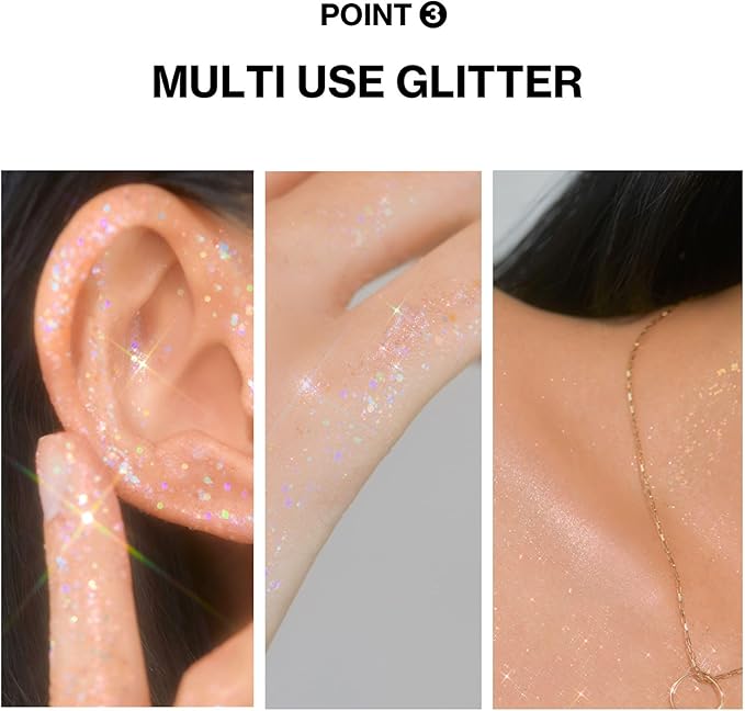 UNLEASHIA GET LOOSE GLITTER MINI Nº3 GOLD OBSESSOR