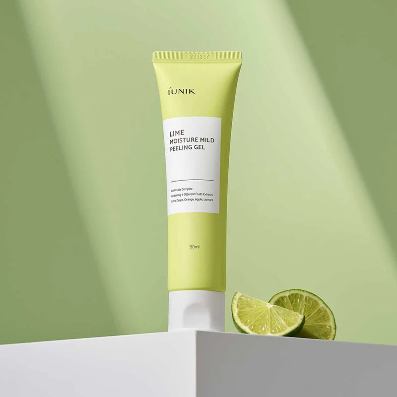ÍUNIK LIME MOISTURE MILD PEELING GEL 90ml