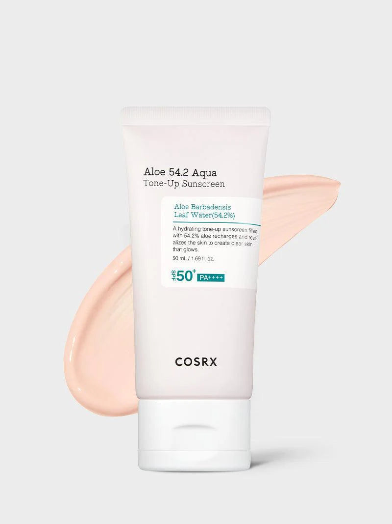 COSRX Aloe 54.2 Aqua Tone-Up Sunscreen SPF50+ PA++++ 1.69 oz